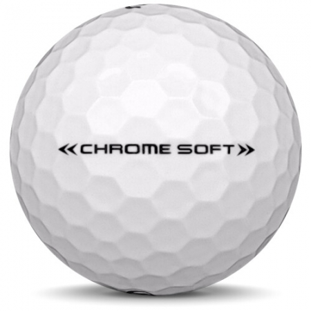 Piłka golfowa Callaway Chrome Soft W modelu rocznym 2023.