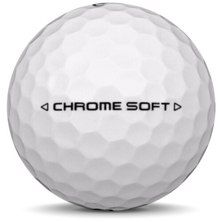 Piłka golfowa Callaway Chrome Soft W modelu rocznym 2025.