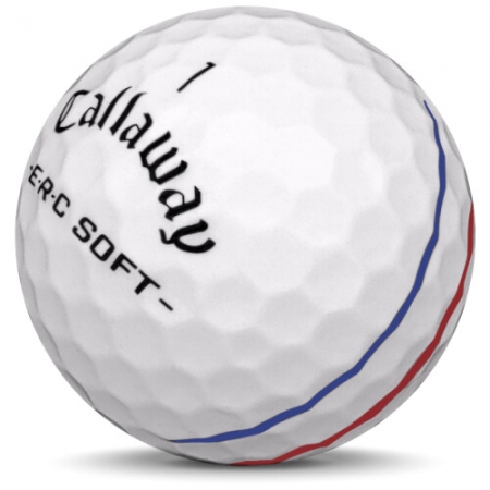 Piłka golfowa Callaway ERC Soft W modelu rocznym 2025.